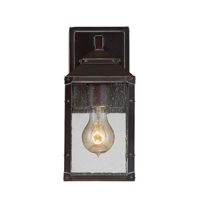 Savoy House Brennan 1Lt 11" Outdoor Wall Lantern, Bronze/Gold