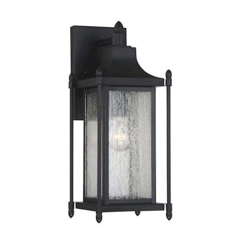 Savoy House Dunnmore 1-Light 16" Outdoor Wall Lantern, Black