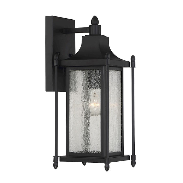 Savoy House Dunnmore 1-Light 16" Outdoor Wall Lantern, Black