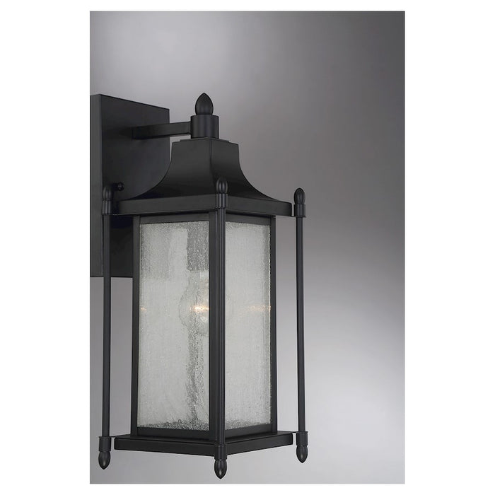 Savoy House Dunnmore 1-Light 16" Outdoor Wall Lantern, Black