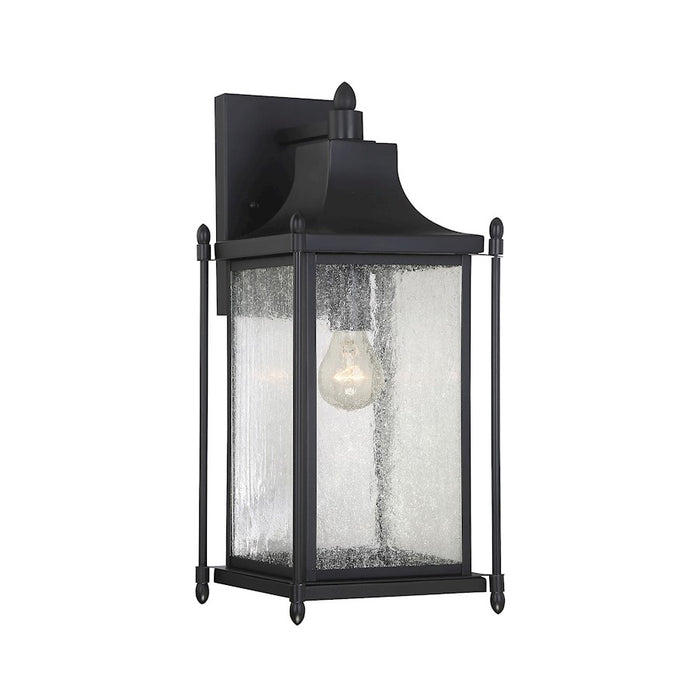 Savoy House Dunnmore 1-Light 18" Outdoor Wall Lantern, Black