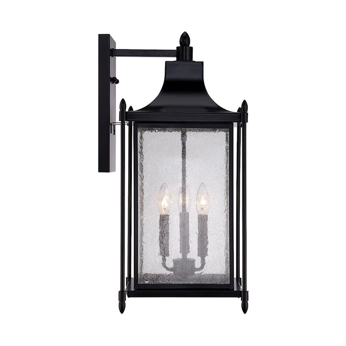 Savoy House Dunnmore 3-Light Outdoor Wall Lantern, Black