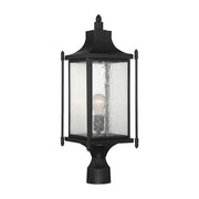 Savoy House Dunnmore 1-Light Outdoor Post Lantern, Black - 5-3454-BK