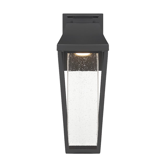 Savoy House Brookline LED Outdoor 15" Wall Lantern, Matte Black