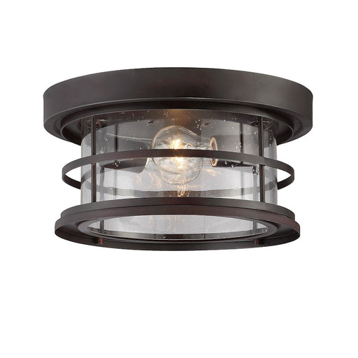 Savoy House Barrett 2-Light Outdoor Ceiling Light, English Bronze - 5-369-13-13