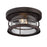 Savoy House Barrett 2-Light Outdoor Ceiling Light, English Bronze