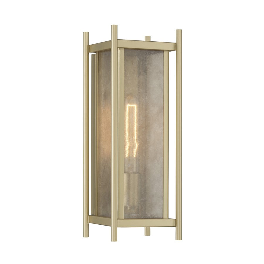 Savoy House Jacobs 1Lt Outdoor Wall Lantern, Serene, Serene Brass - 5-3804-344