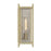 Savoy House Jacobs 1Lt Outdoor Wall Lantern, Serene, Serene Brass