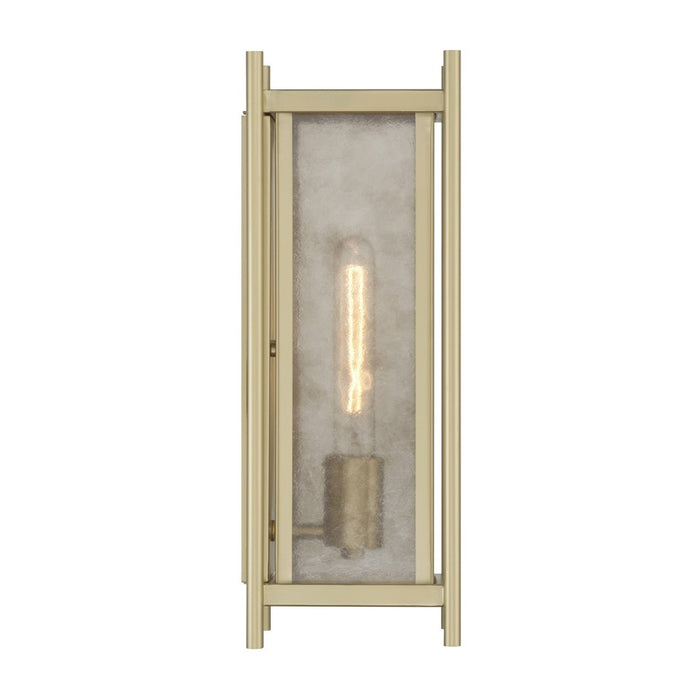Savoy House Jacobs 1Lt Outdoor Wall Lantern, Serene, Serene Brass