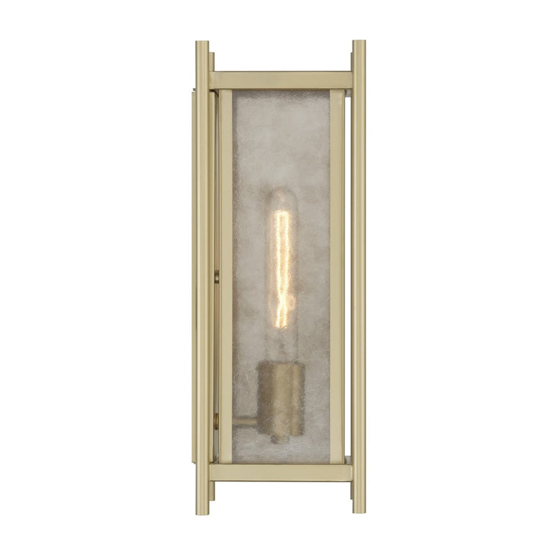 Savoy House Jacobs 1Lt Outdoor Wall Lantern, Serene, Serene Brass