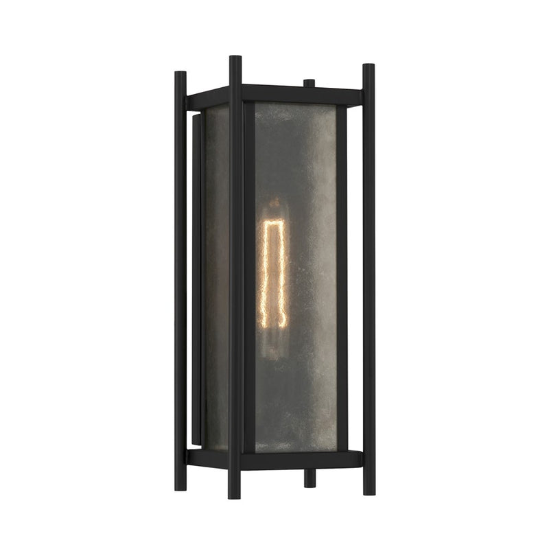 Savoy House Jacobs 1Lt Outdoor, Wall Lantern, Matte Black