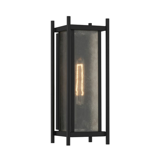 Savoy House Jacobs 1Lt Outdoor, Wall Lantern, Matte Black - 5-3804-BK