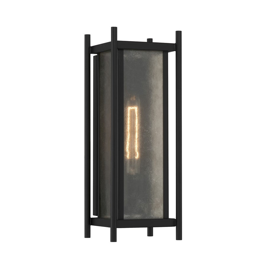 Savoy House Jacobs 1Lt Outdoor, Wall Lantern, Matte Black - 5-3804-BK