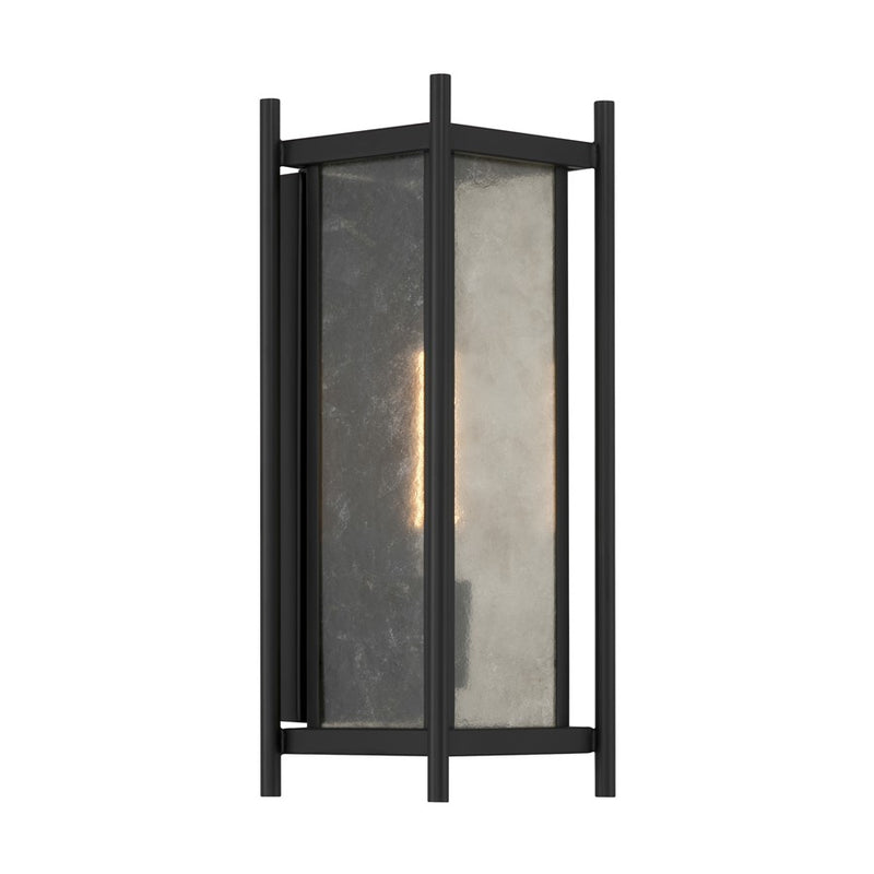 Savoy House Jacobs 1Lt Outdoor, Wall Lantern, Matte Black