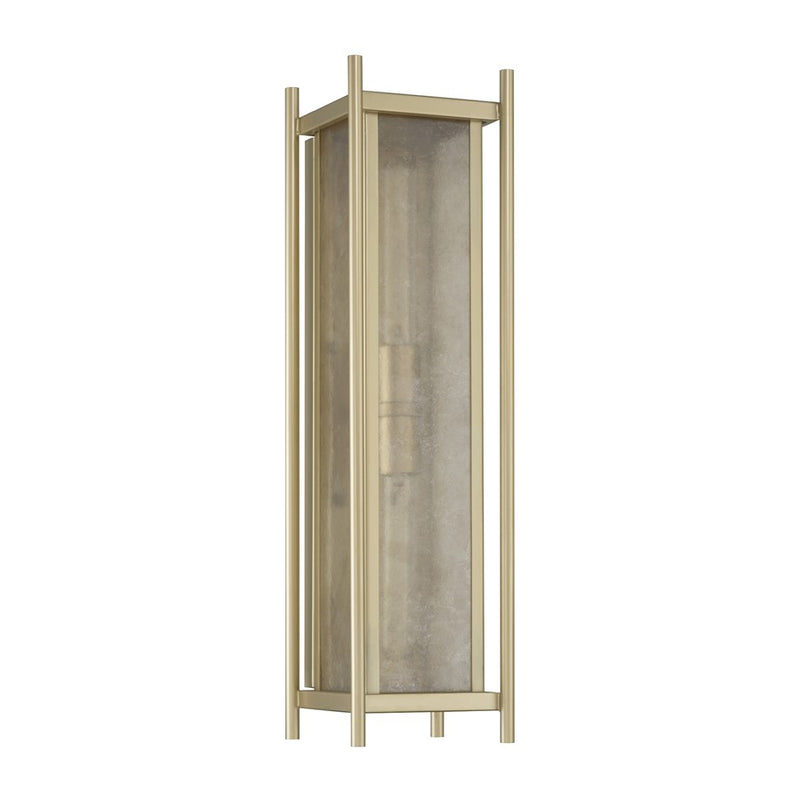 Savoy House Jacobs 2Lt Outdoor Wall Lantern, Serene Brass