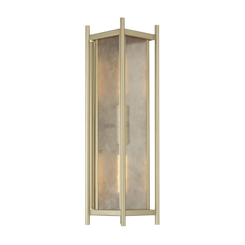 Savoy House Jacobs 2Lt Outdoor Wall Lantern, Serene Brass