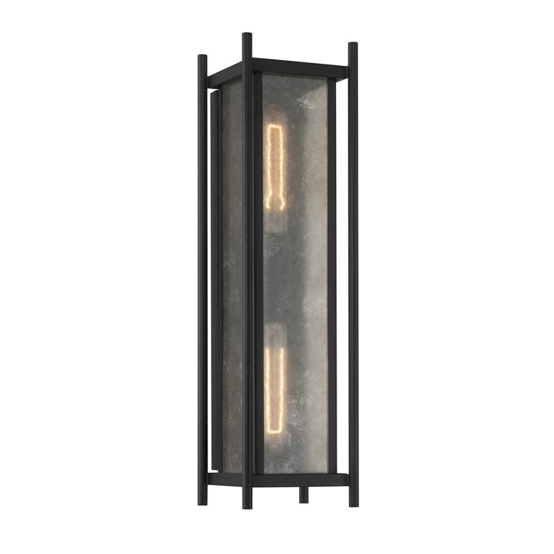 Savoy House Jacobs 2Lt Outdoor, Wall Lantern, Matte Black