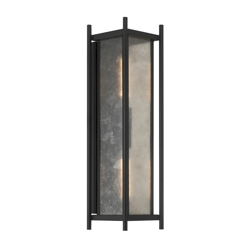 Savoy House Jacobs 2Lt Outdoor, Wall Lantern, Matte Black