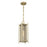 Savoy House Jacobs 1Lt Outdoor Hanging Lantern, Serene Brass