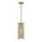 Savoy House Jacobs 1Lt Outdoor Hanging Lantern, Serene Brass
