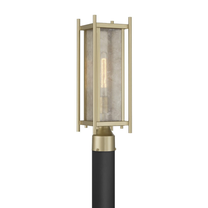Savoy House Jacobs 1Lt Outdoor Post Lantern, Serene Brass - 5-3807-344