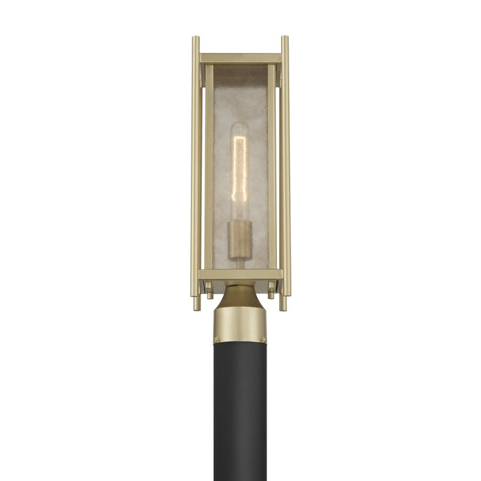 Savoy House Jacobs 1Lt Outdoor Post Lantern, Serene Brass