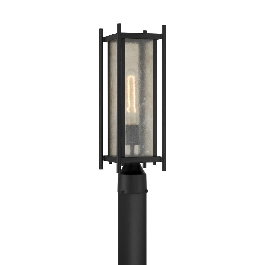 Savoy House Jacobs 1Lt Outdoor, Post Lantern, Matte Black - 5-3807-BK