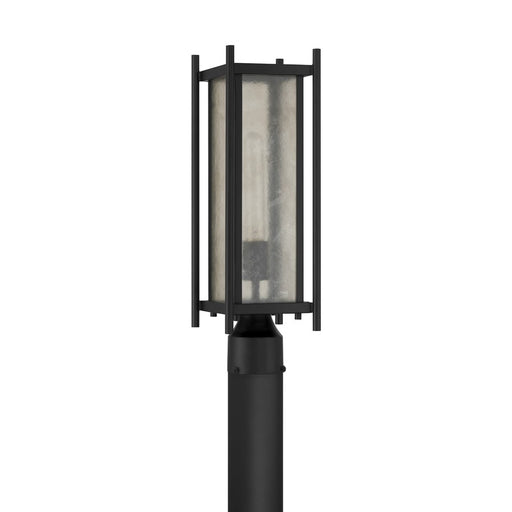 Savoy House Jacobs 1Lt Outdoor, Post Lantern, Matte Black