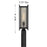 Savoy House Jacobs 1Lt Outdoor, Post Lantern, Matte Black