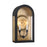 Savoy House Grotto 2Lt 23" Outdoor Wall Lantern, Black/Gold/Clear