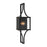 Savoy House Raeburn 1Lt 28" Outdoor Lantern, Black/Brass/Beveled - 5-472-144