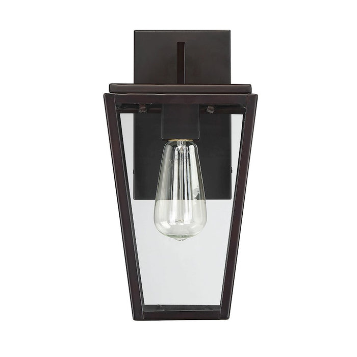 Savoy House Milton 1-Light 13" Outdoor Wall Lantern, English Bronze