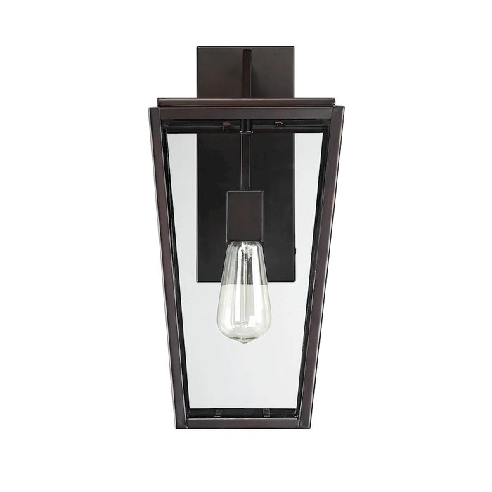 Savoy House Milton 1-Light 17" Outdoor Wall Lantern, English Bronze