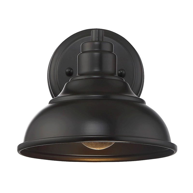 Savoy House Dunston Ds 1-Light 8" Wall Lantern, English Bronze
