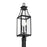 Savoy House Emery 3Lt Outdoor Post Lantern, Matte Black/Clear Beveled