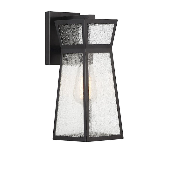 Savoy House Millford 1-Light 14" Outdoor Wall Lantern, Matte Black