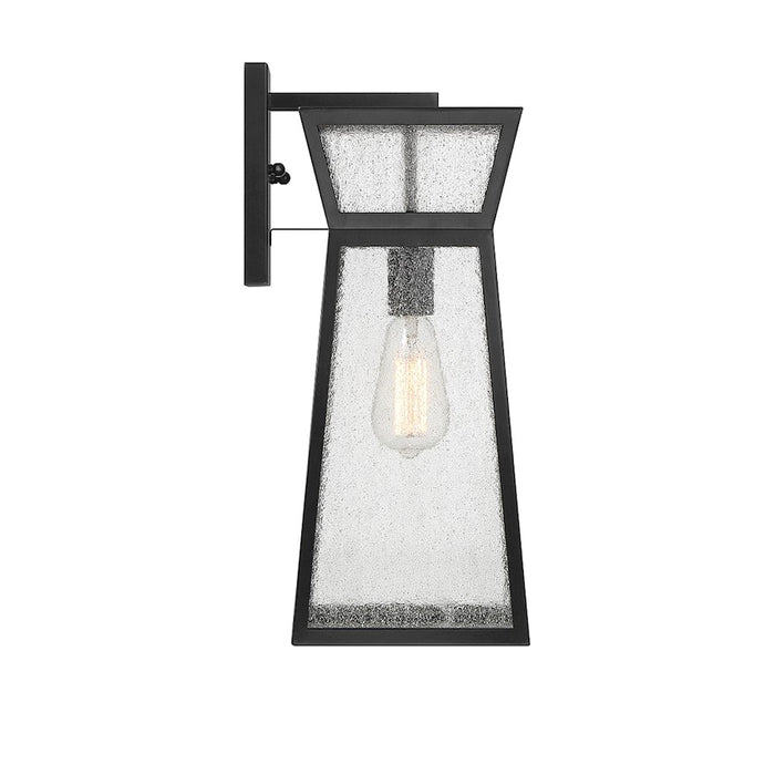 Savoy House Millford 1-Light 19" Outdoor Wall Lantern, Matte Black