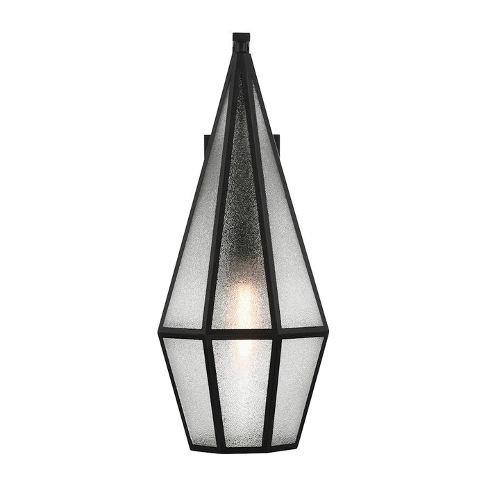 Savoy House Peninsula 1 Light 24" Outdoor Wall Lantern, Black/Art