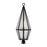 Savoy House Peninsula 1-Light Outdoor Post Lantern, Matte Black - 5-707-BK