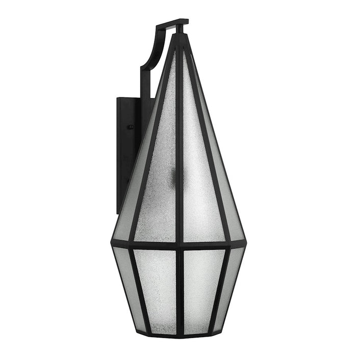 Savoy House Peninsula 1 Light 30" Outdoor Wall Lantern, Black/Art