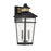 Savoy House Kingsley 2Lt Outdoor Wall Lantern, Black/Brass