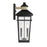 Savoy House Kingsley 2Lt Outdoor Wall Lantern, Black/Brass