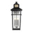 Savoy House Kingsley 3Lt Outdoor Wall Lantern, Black/Brass