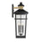Savoy House Kingsley 3Lt Outdoor Wall Lantern, Black/Brass