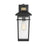 Savoy House Kingsley 1Lt Outdoor Wall Lantern, Black/Brass