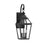 Savoy House Jackson 3 Light Outdoor Sconce, Black/Gold Highlighted