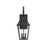 Savoy House Jackson 3 Light Outdoor Sconce, Black/Gold Highlighted