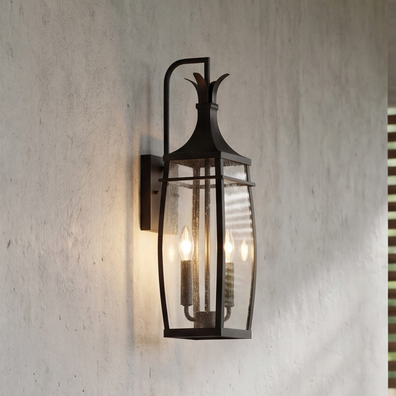 Savoy House Montpelier 1-Light Outdoor Wall Lantern, Matte Black - 5-768-BK