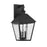 Savoy House Harrison 3 Light Outdoor Sconce, Matte Black
