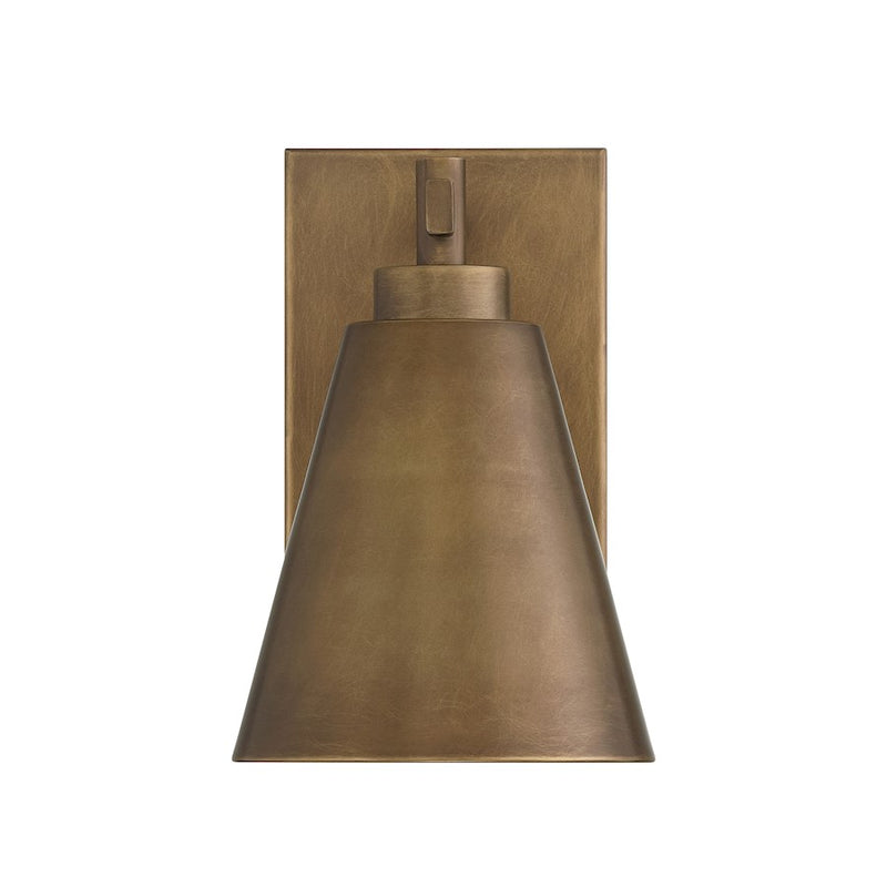 Savoy House Ryder 1 Light 9" Outdoor Wall Lantern, Atlas Bronze